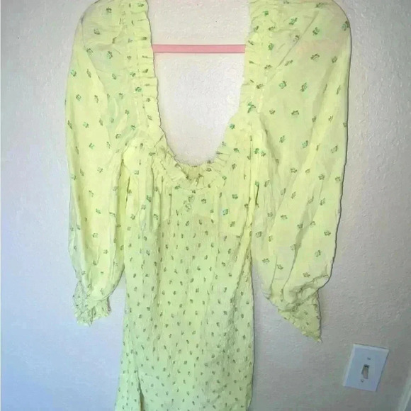 Faithful The Brand Gombardy Mini Dress Bisset Foral print  SIZE 10 / XL - Picture 6 of 11